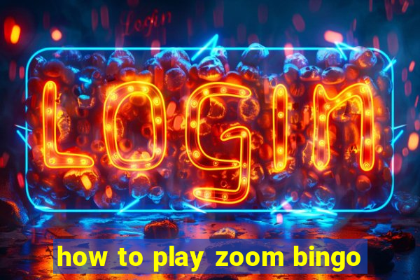 how to play zoom bingo