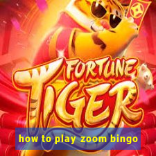 how to play zoom bingo