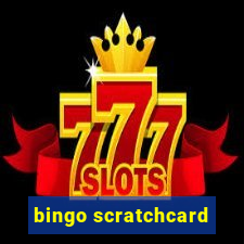 bingo scratchcard