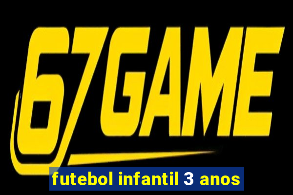 futebol infantil 3 anos