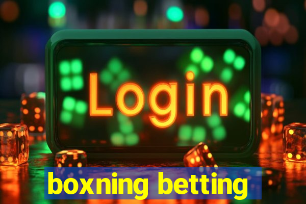 boxning betting