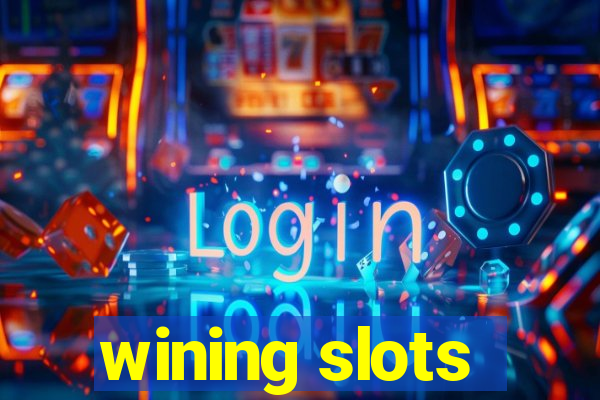 wining slots