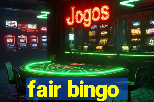 fair bingo