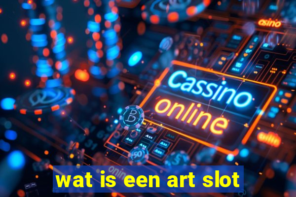 wat is een art slot