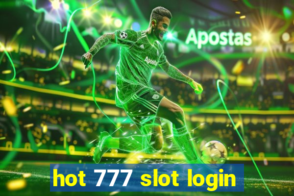 hot 777 slot login