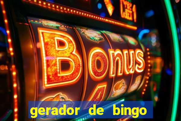 gerador de bingo de palavras