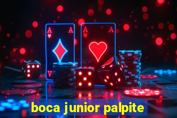 boca junior palpite