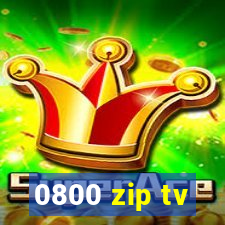 0800 zip tv