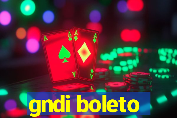 gndi boleto