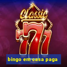 bingo em casa paga