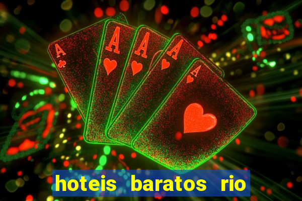 hoteis baratos rio de janeiro