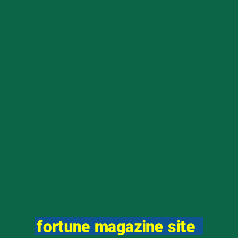 fortune magazine site