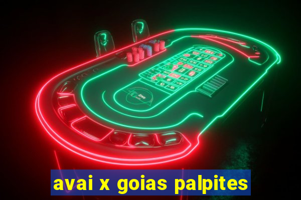 avai x goias palpites