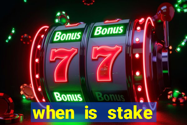 when is stake monthly bonus