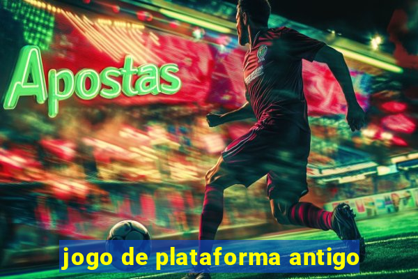 jogo de plataforma antigo