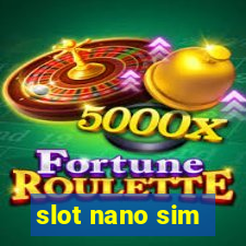 slot nano sim