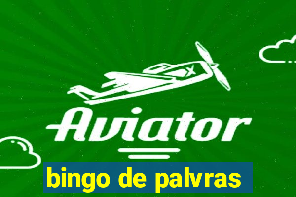 bingo de palvras