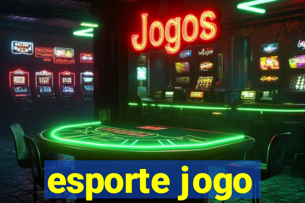 esporte jogo