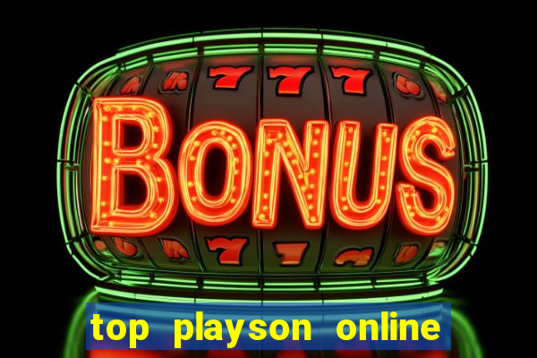 top playson online slot sites