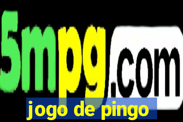 jogo de pingo