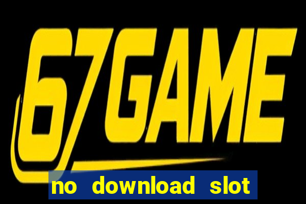 no download slot games for free