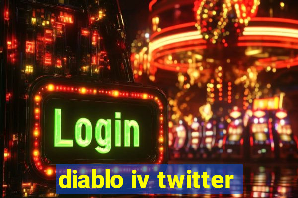 diablo iv twitter