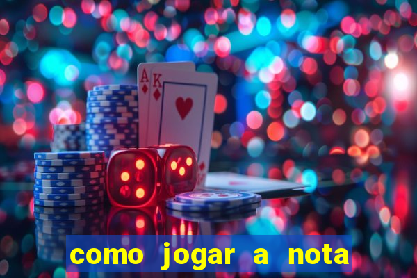 como jogar a nota do enem para o sisu