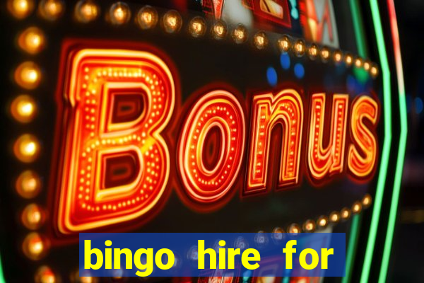 bingo hire for parties leigh