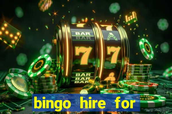 bingo hire for parties leigh