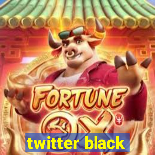 twitter black