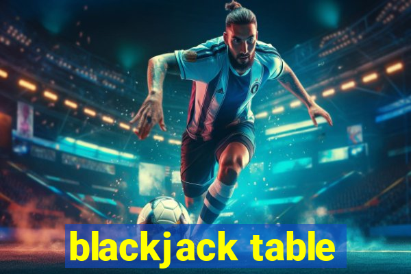 blackjack table