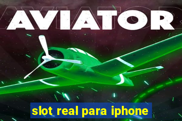 slot real para iphone