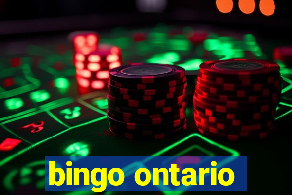 bingo ontario