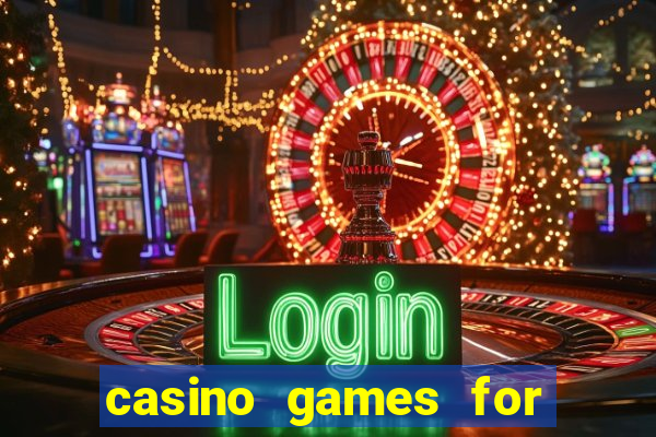 casino games for free slots