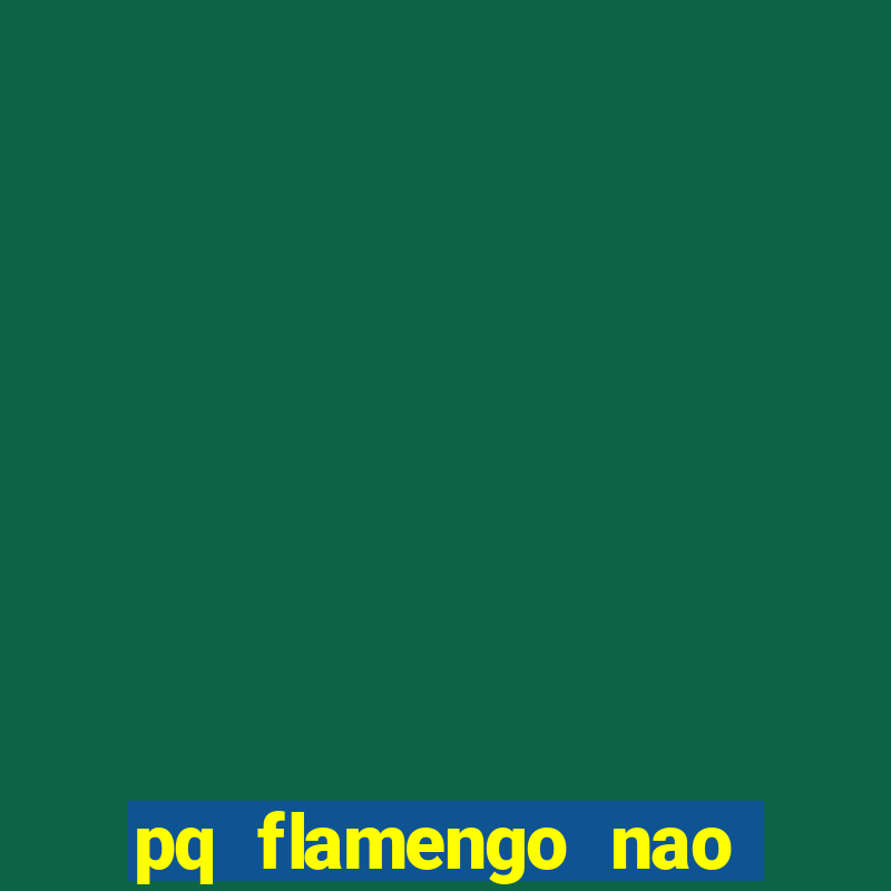 pq flamengo nao tem estadio