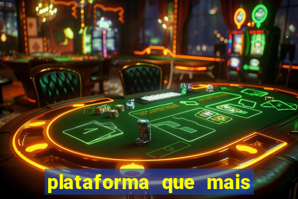 plataforma que mais paga slots