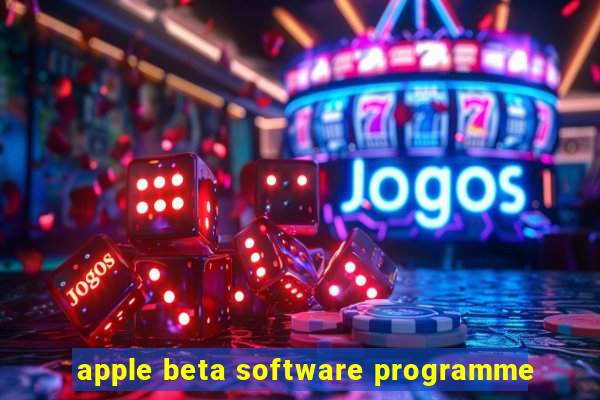 apple beta software programme