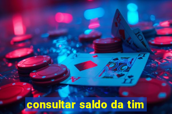 consultar saldo da tim