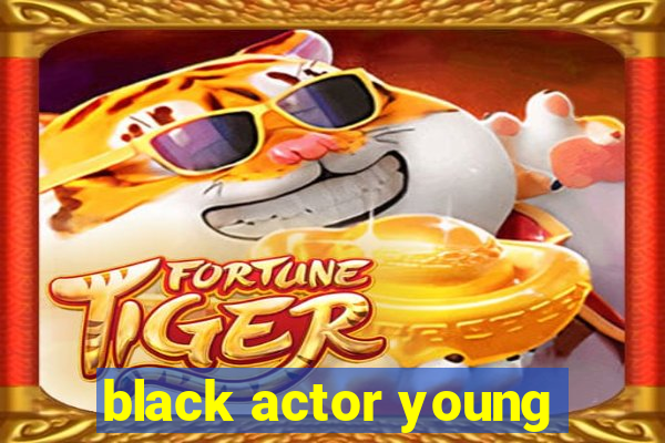 black actor young