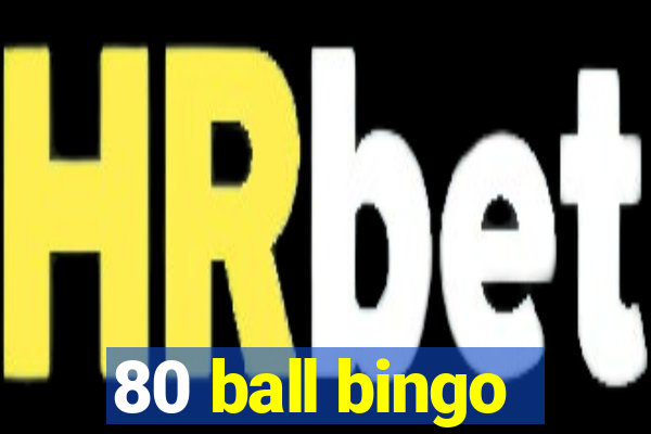 80 ball bingo