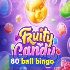 80 ball bingo