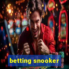 betting snooker