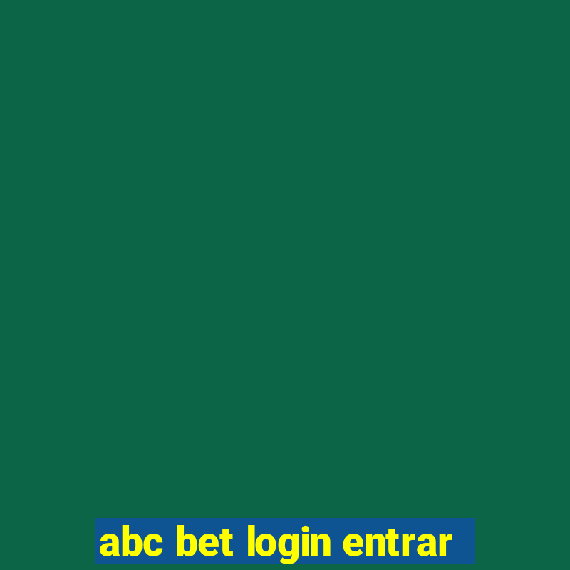 abc bet login entrar