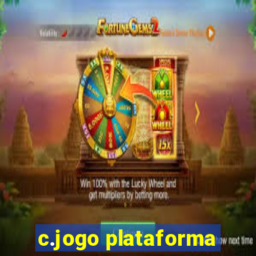 c.jogo plataforma