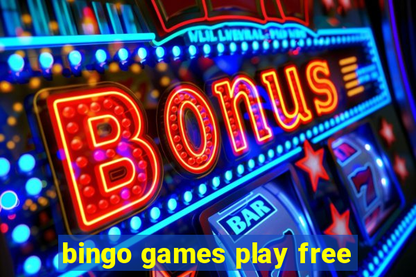 bingo games play free