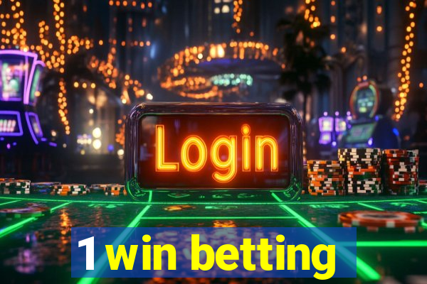 1 win betting