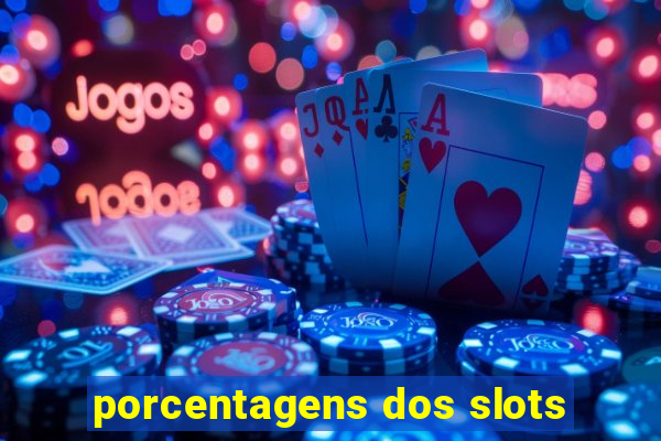 porcentagens dos slots