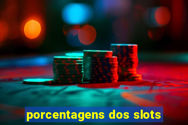 porcentagens dos slots