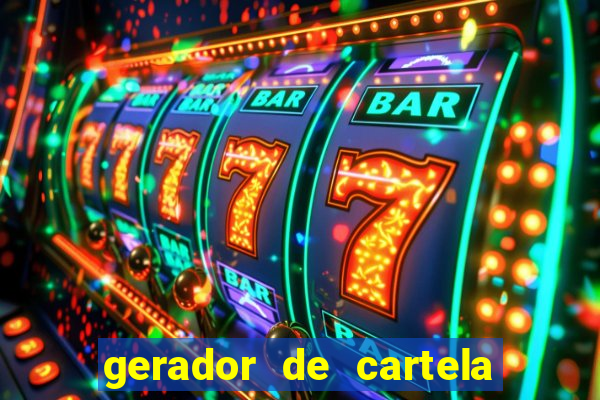 gerador de cartela de bingo