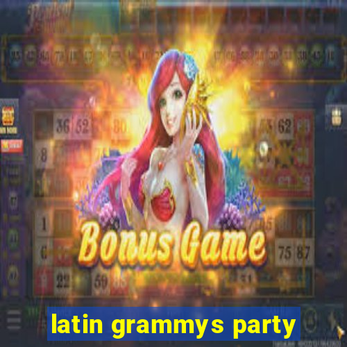 latin grammys party